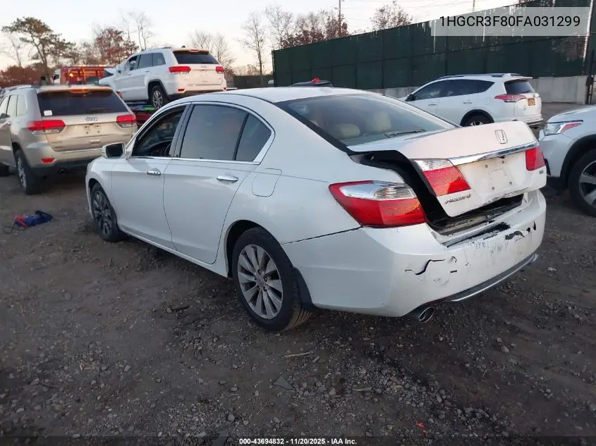 1HGCR3F80FA031299 2015 Honda Accord Ex-L V-6