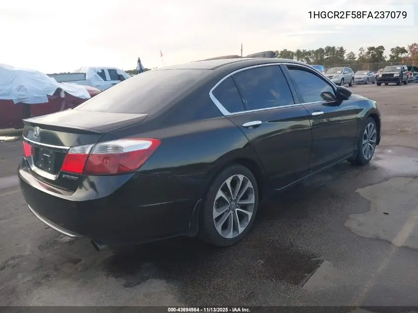 1HGCR2F58FA237079 2015 Honda Accord Sport