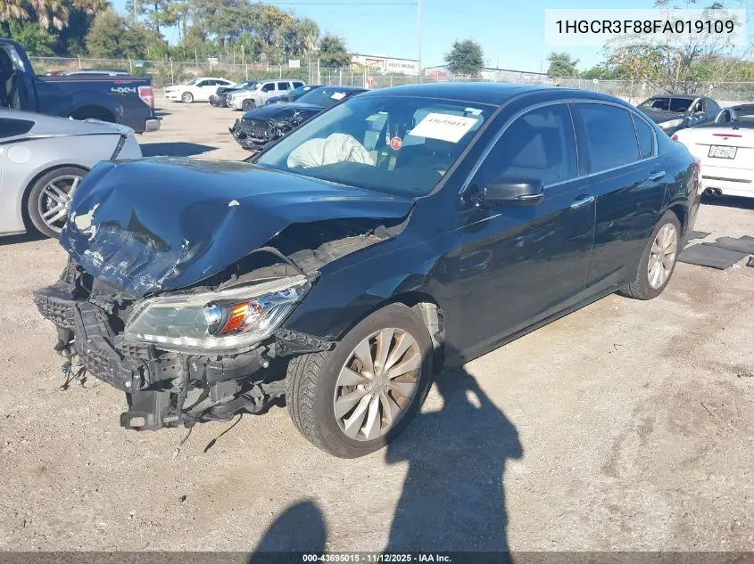 1HGCR3F88FA019109 2015 Honda Accord Ex-L V-6