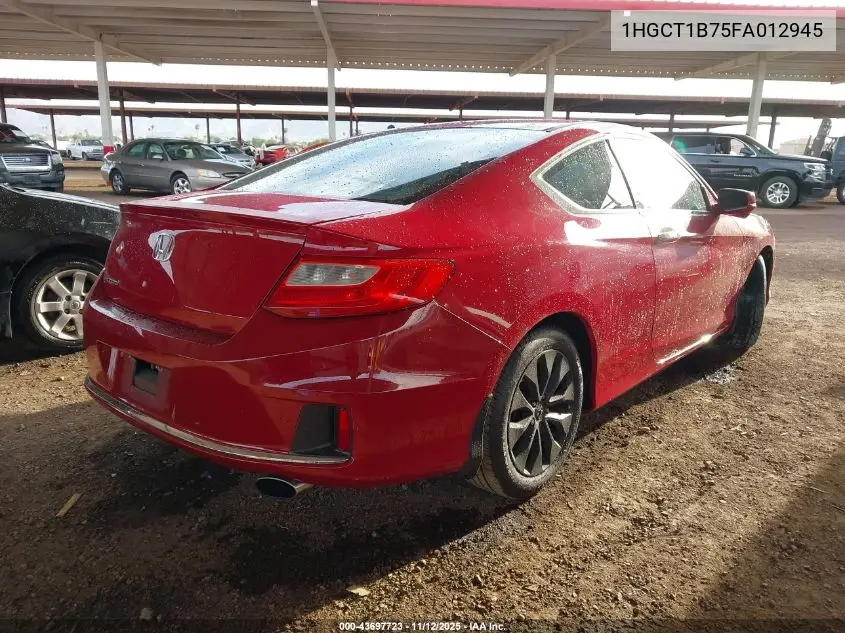 1HGCT1B75FA012945 2015 Honda Accord Ex