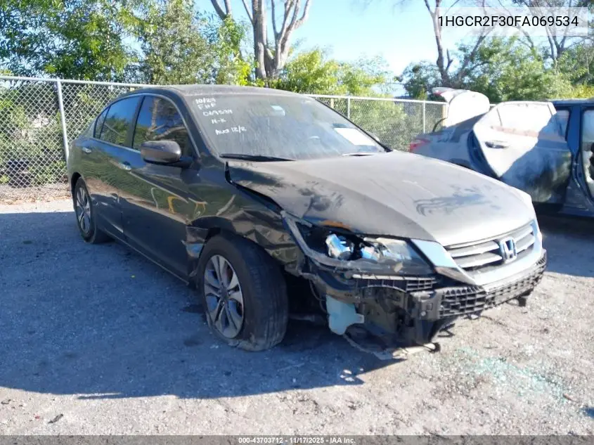1HGCR2F30FA069534 2015 Honda Accord Lx