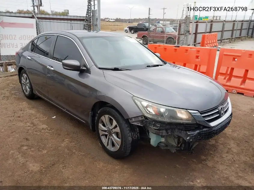 1HGCR2F3XFA268798 2015 Honda Accord Lx