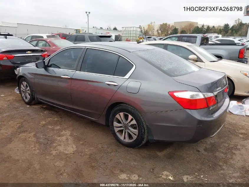 1HGCR2F3XFA268798 2015 Honda Accord Lx
