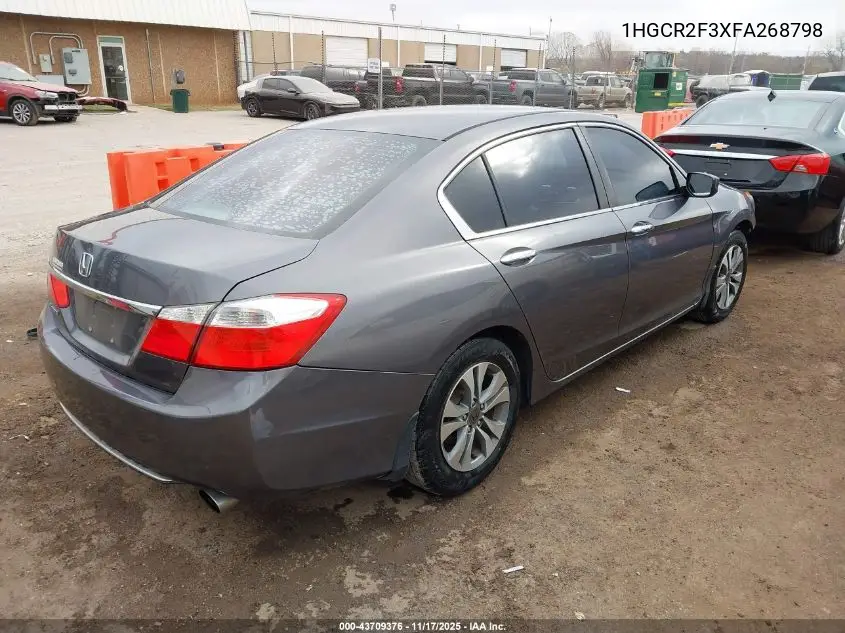 1HGCR2F3XFA268798 2015 Honda Accord Lx