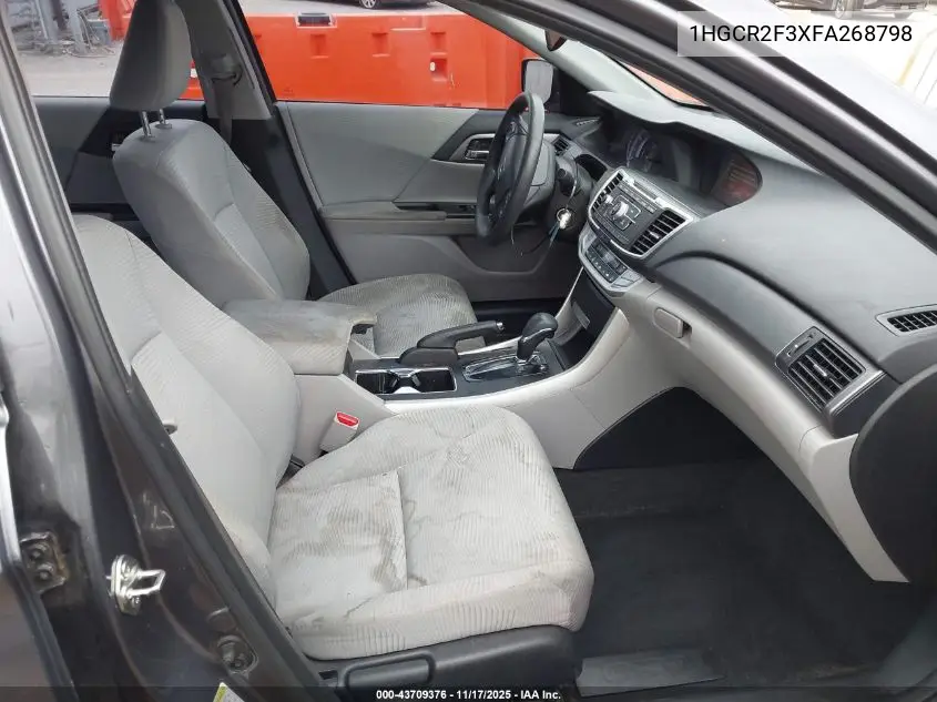 1HGCR2F3XFA268798 2015 Honda Accord Lx