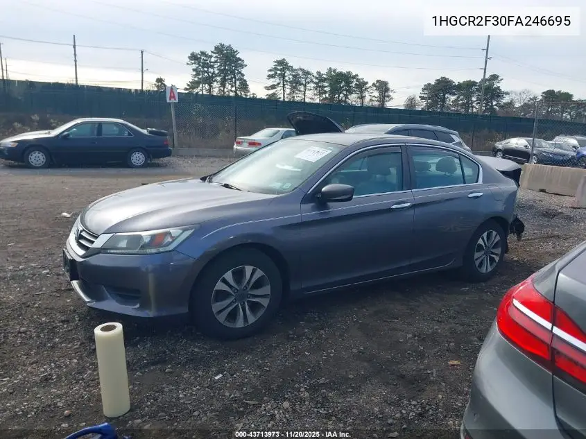 1HGCR2F30FA246695 2015 Honda Accord Lx