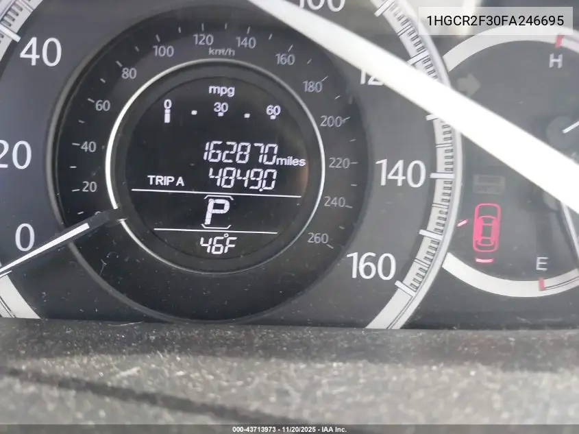 1HGCR2F30FA246695 2015 Honda Accord Lx