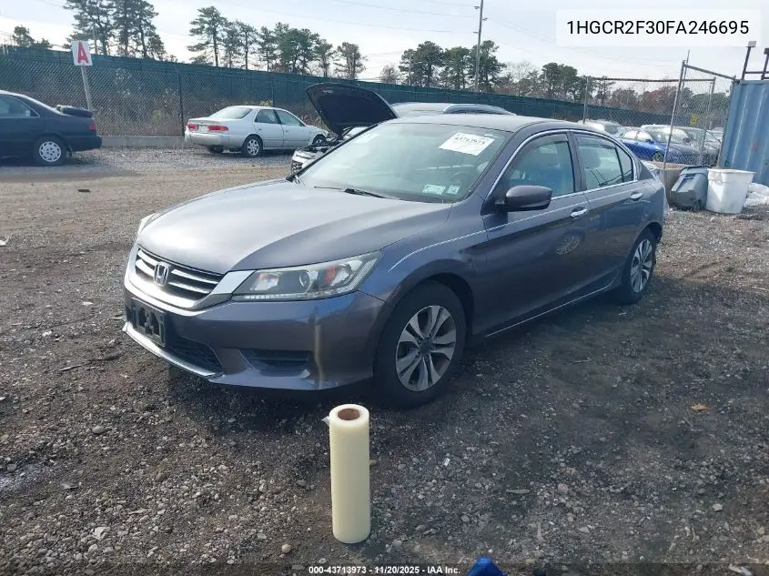 1HGCR2F30FA246695 2015 Honda Accord Lx