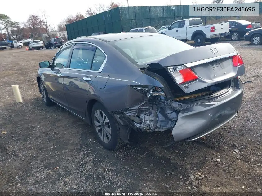 1HGCR2F30FA246695 2015 Honda Accord Lx