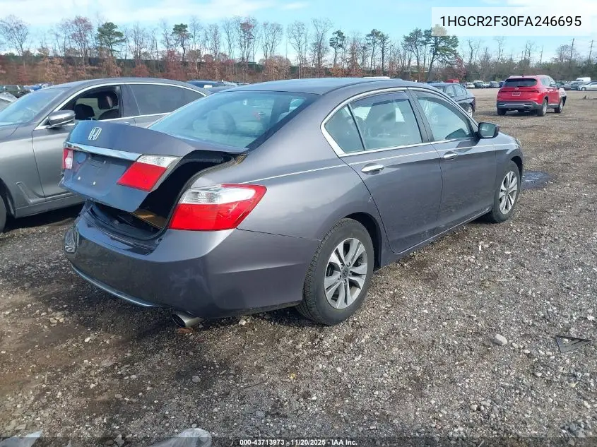 1HGCR2F30FA246695 2015 Honda Accord Lx