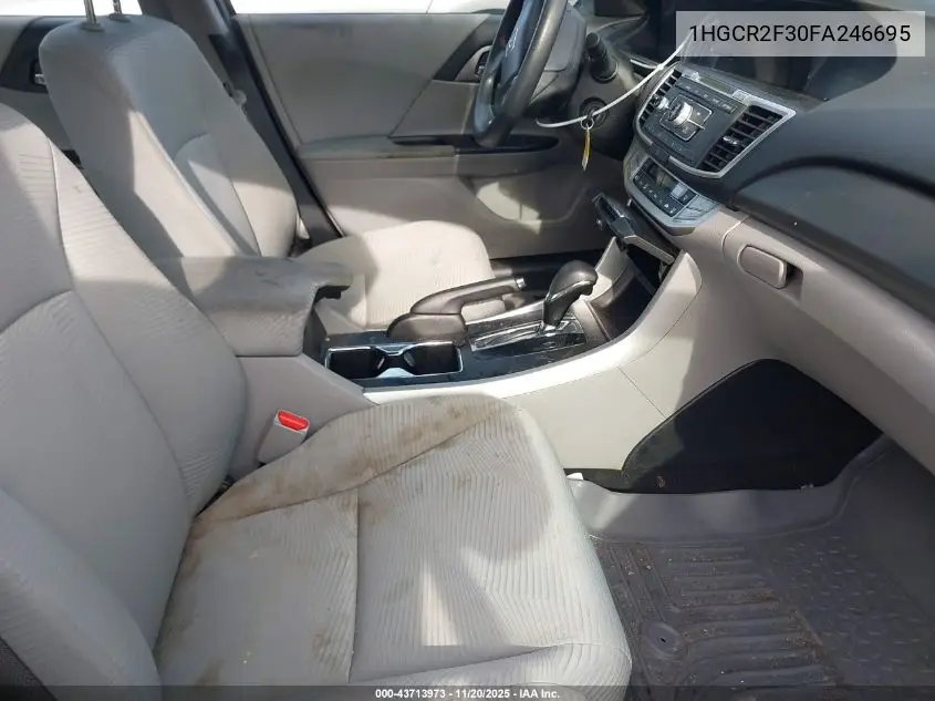 1HGCR2F30FA246695 2015 Honda Accord Lx