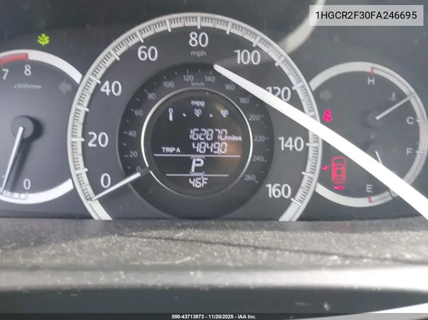 1HGCR2F30FA246695 2015 Honda Accord Lx