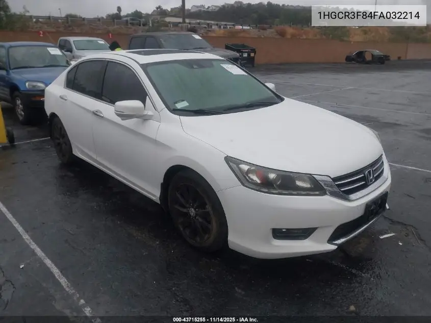 1HGCR3F84FA032214 2015 Honda Accord Ex-L V-6