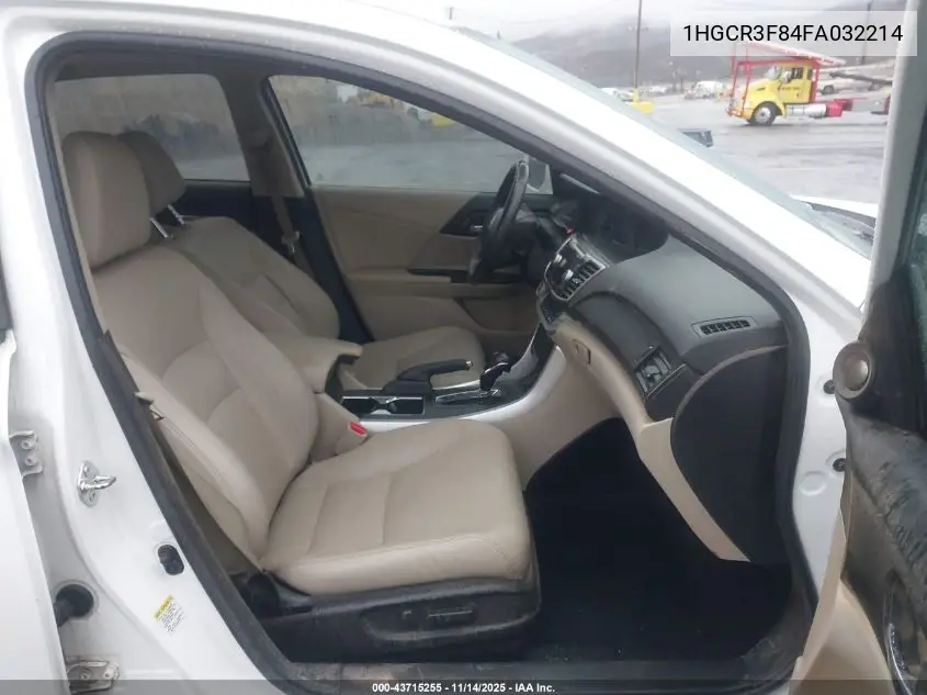 1HGCR3F84FA032214 2015 Honda Accord Ex-L V-6