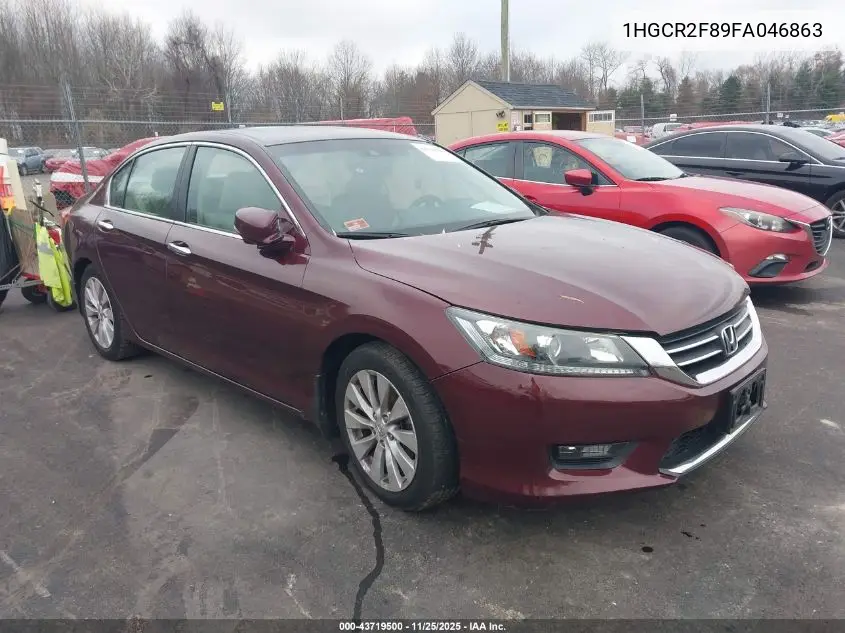 1HGCR2F89FA046863 2015 Honda Accord Exl