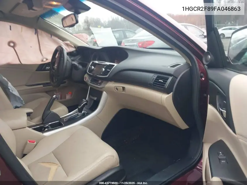 1HGCR2F89FA046863 2015 Honda Accord Exl