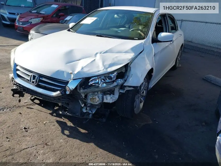 1HGCR2F50FA263210 2015 Honda Accord Sport