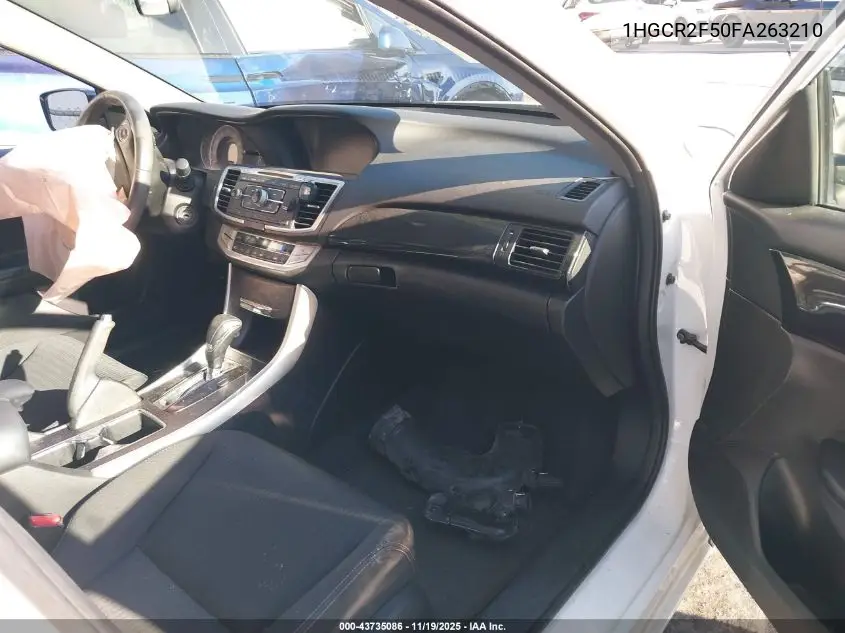 1HGCR2F50FA263210 2015 Honda Accord Sport