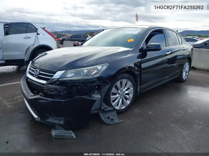 1HGCR2F71FA255392 2015 Honda Accord Ex