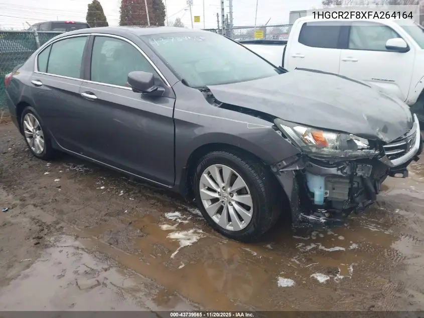 1HGCR2F8XFA264164 2015 Honda Accord Ex-L