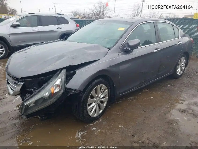 1HGCR2F8XFA264164 2015 Honda Accord Ex-L