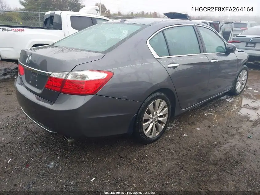 1HGCR2F8XFA264164 2015 Honda Accord Ex-L