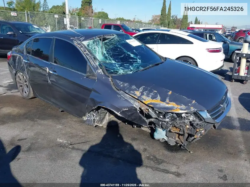 1HGCR2F56FA245326 2015 Honda Accord Sport