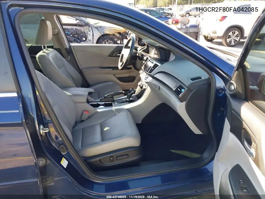 1HGCR2F80FA042085 2015 Honda Accord Ex-L