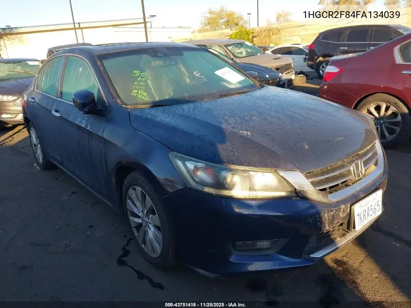 1HGCR2F84FA134039 2015 Honda Accord Ex-L