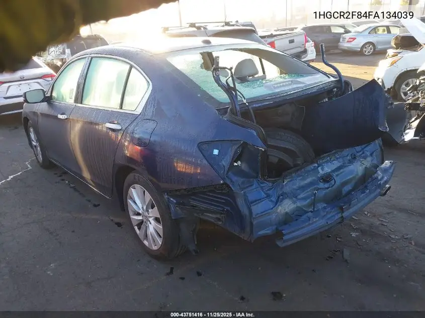 1HGCR2F84FA134039 2015 Honda Accord Ex-L