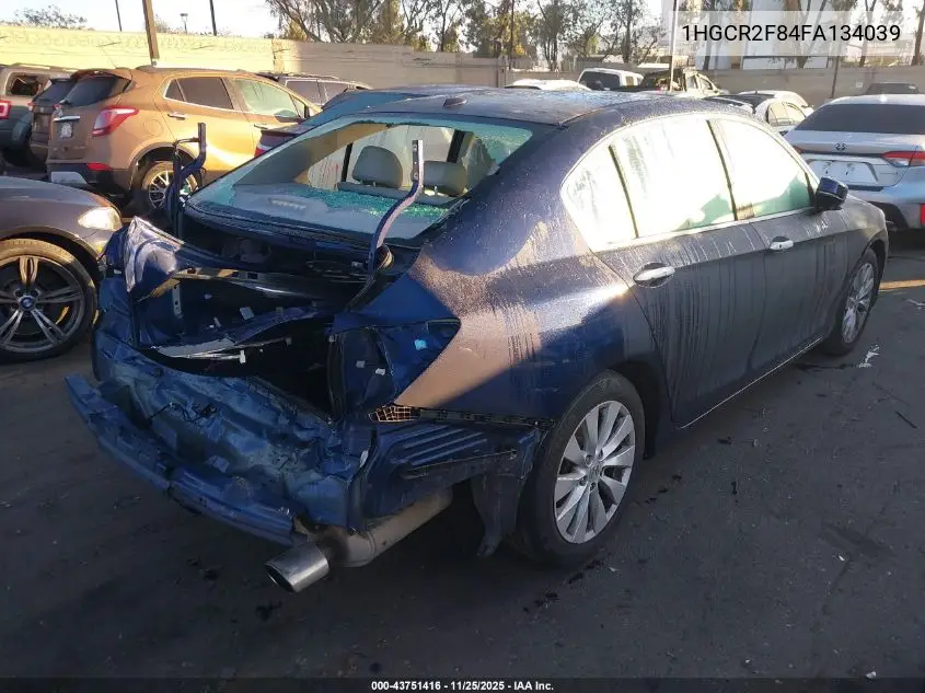 1HGCR2F84FA134039 2015 Honda Accord Ex-L