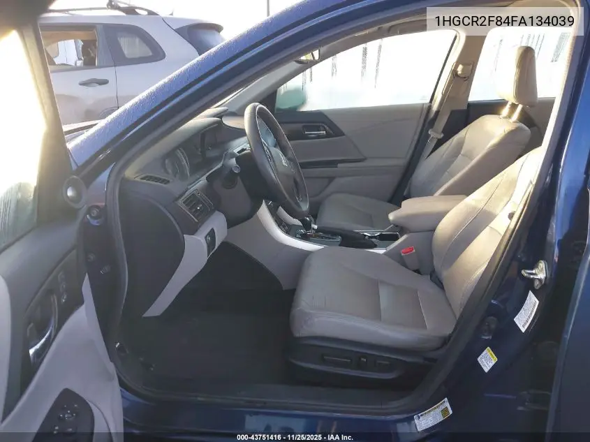 1HGCR2F84FA134039 2015 Honda Accord Ex-L