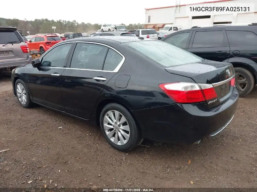 1HGCR3F89FA025131 2015 Honda Accord Ex-L V-6