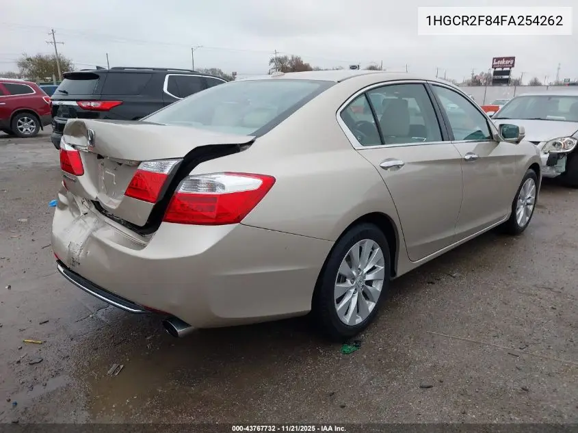 1HGCR2F84FA254262 2015 Honda Accord Ex-L