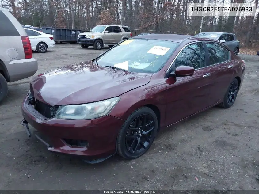 1HGCR2F57FA076983 2015 Honda Accord Sport
