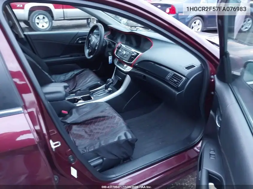 1HGCR2F57FA076983 2015 Honda Accord Sport