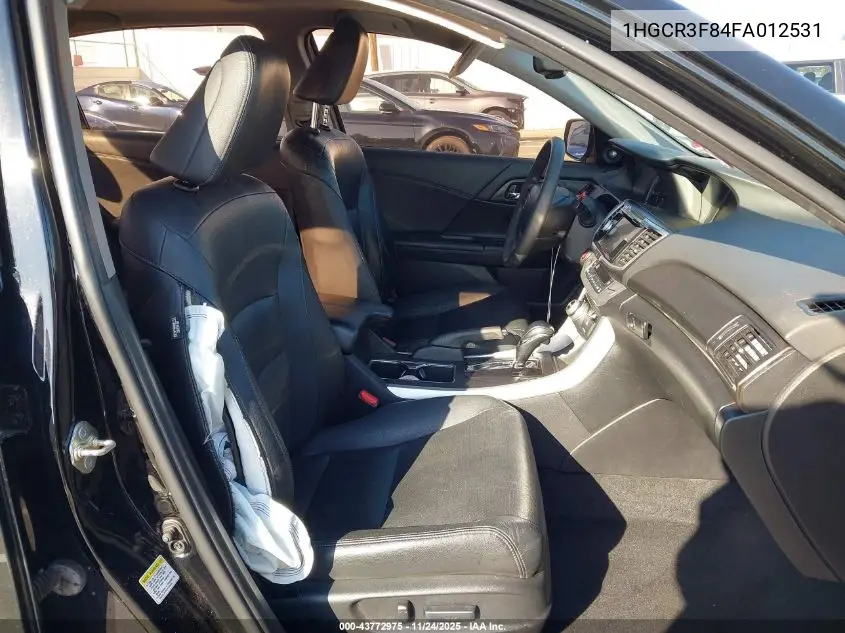 1HGCR3F84FA012531 2015 Honda Accord Ex-L V-6