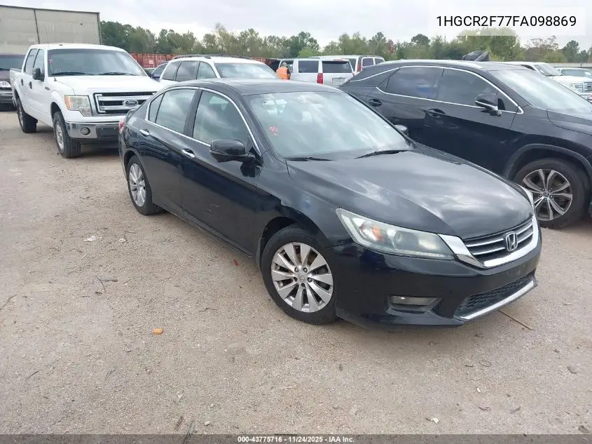 1HGCR2F77FA098869 2015 Honda Accord Ex