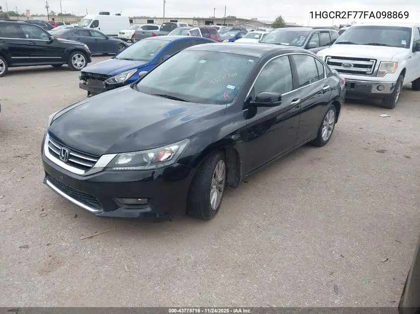 1HGCR2F77FA098869 2015 Honda Accord Ex