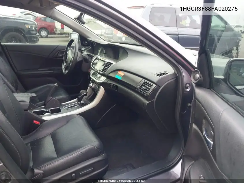 1HGCR3F88FA020275 2015 Honda Accord Ex-L V-6