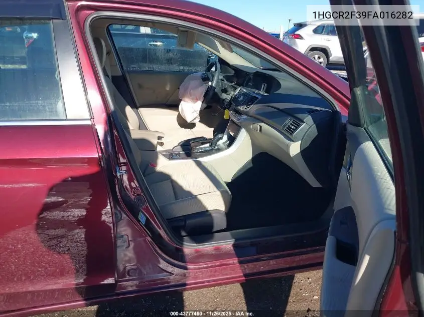 1HGCR2F39FA016282 2015 Honda Accord Lx