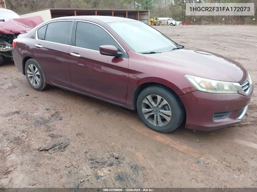 1HGCR2F31FA172073 2015 Honda Accord Lx