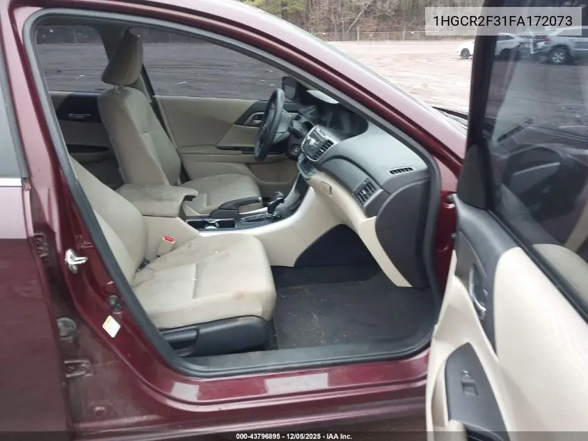 1HGCR2F31FA172073 2015 Honda Accord Lx
