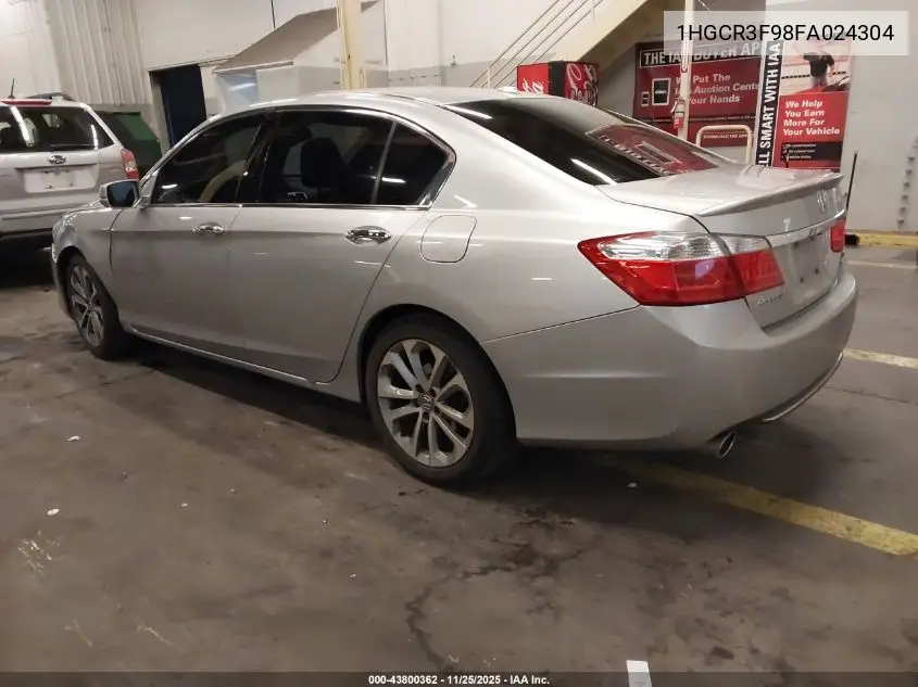 1HGCR3F98FA024304 2015 Honda Accord Touring