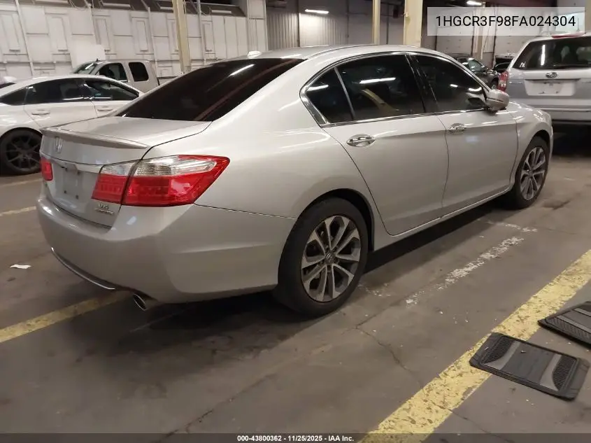 1HGCR3F98FA024304 2015 Honda Accord Touring