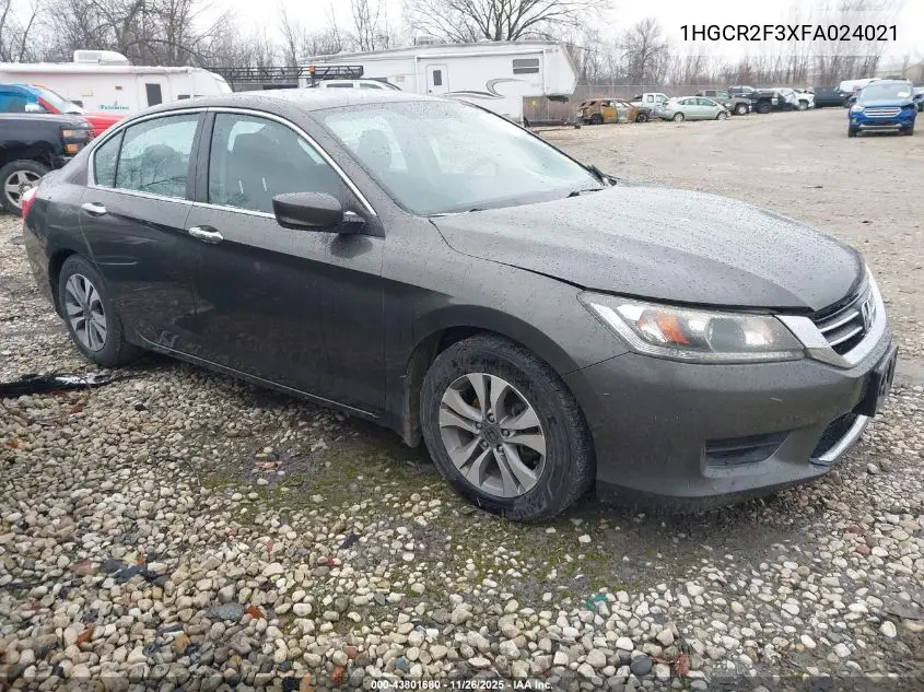 1HGCR2F3XFA024021 2015 Honda Accord Lx