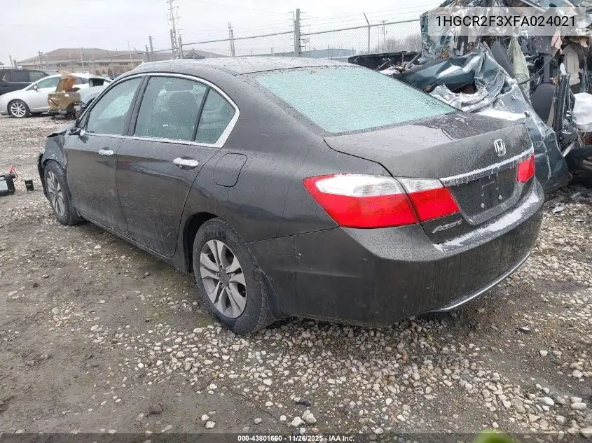 1HGCR2F3XFA024021 2015 Honda Accord Lx