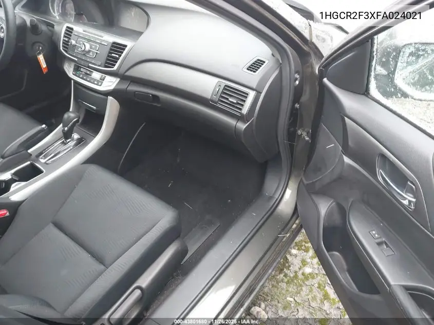 1HGCR2F3XFA024021 2015 Honda Accord Lx