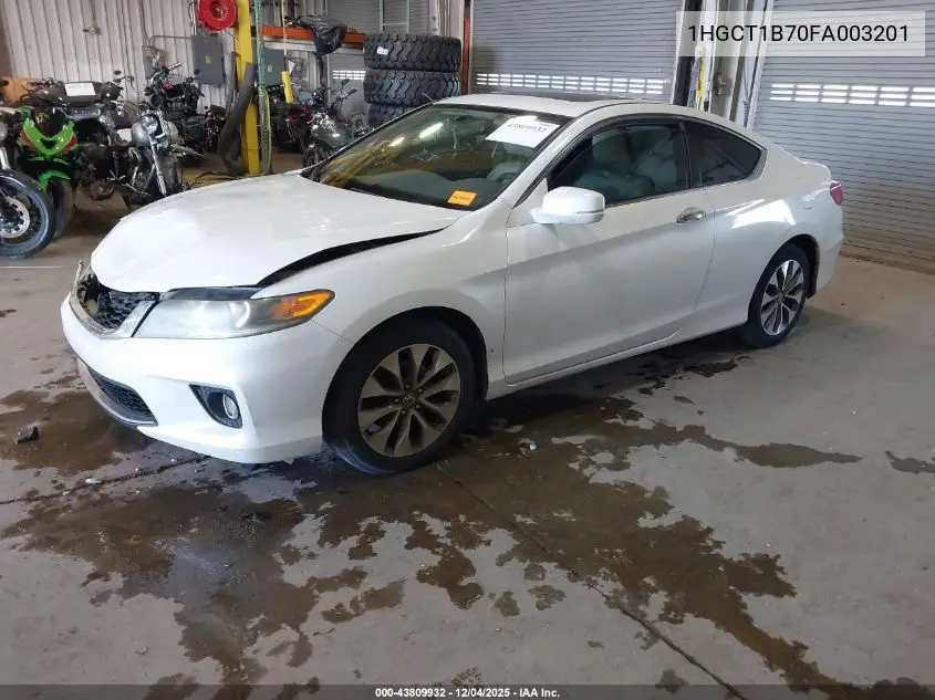 1HGCT1B70FA003201 2015 Honda Accord Ex
