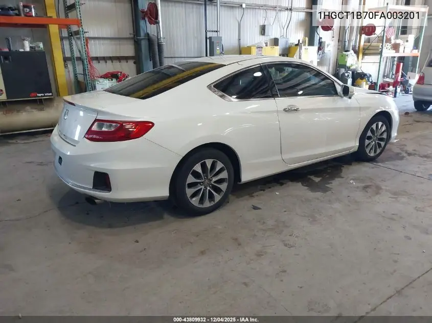 1HGCT1B70FA003201 2015 Honda Accord Ex